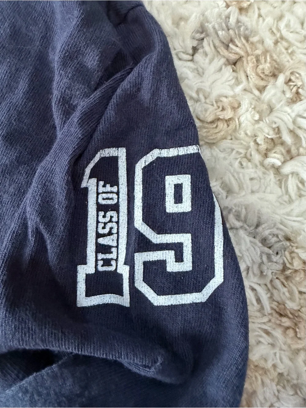 Men's Black Crewneck Hoodie